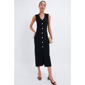 HYACINTH HOUSE Black Knit Richie Maxi Dress Size XXS NWT Retail $178 Tuckernuck